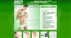 Desktop Screenshot of dreambody.cz